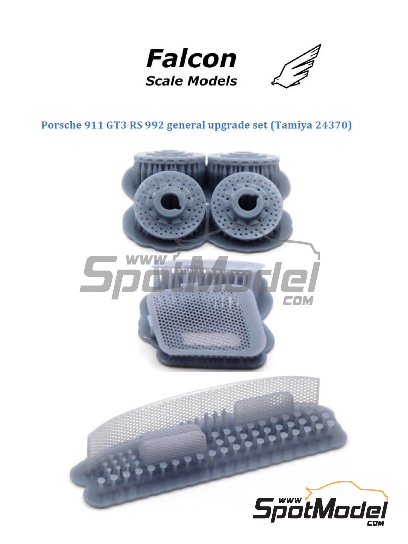 Falcon Scale Models FSMC013: Detail up set 1/24 scale - Porsche